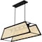 Quoizel Syrah Island 5 Lights Matte Black SYA536MBK - alternate 2